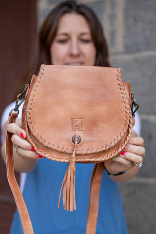 BedStu HalfMoon- Tan Rustic