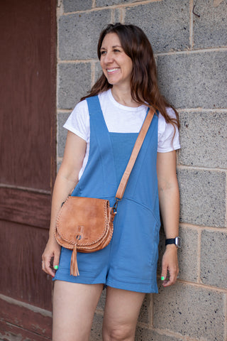 BedStu HalfMoon- Tan Rustic