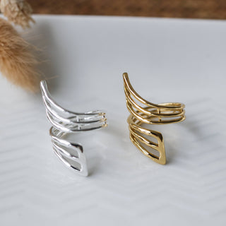 Sinuous Ring: Silver