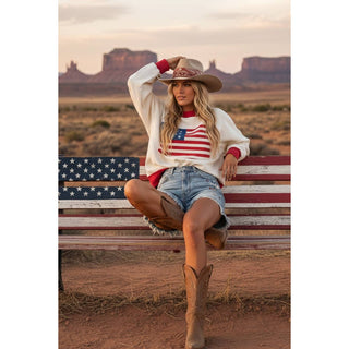 Freedom Rings Pullover
