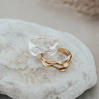 Ripple Ring: Silver