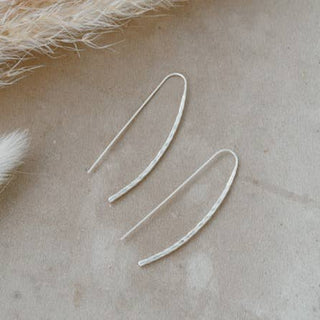 Hawley Earrings: Silver