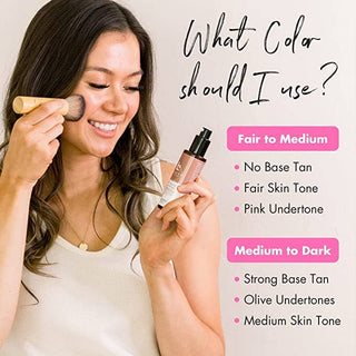 Self Tanner Hyaluronic Acid Face Serum 2oz (2 Shades)