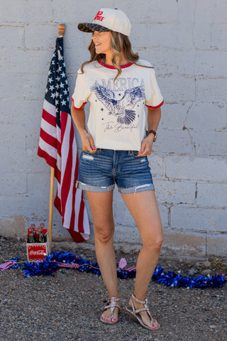 America The Beautiful Graphic Tee