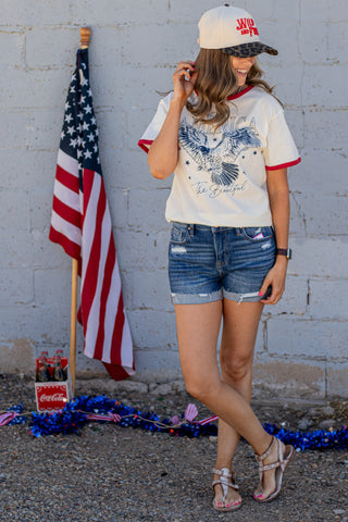 America The Beautiful Graphic Tee