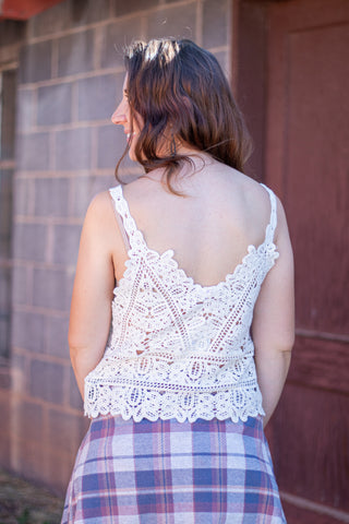 A Perfect Love Crochet Tank