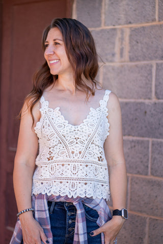 A Perfect Love Crochet Tank