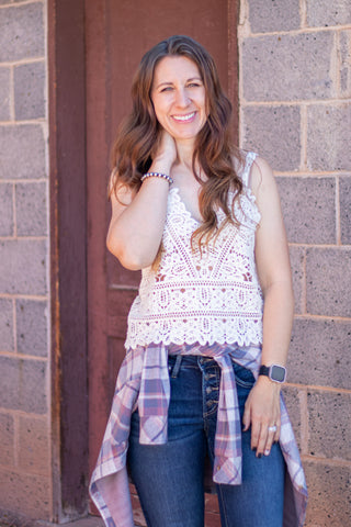 A Perfect Love Crochet Tank