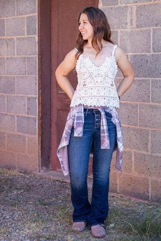 A Perfect Love Crochet Tank