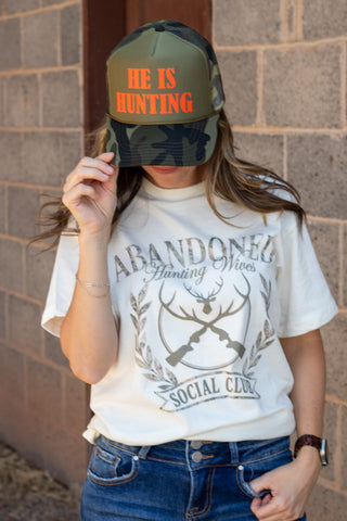 He Is Hunting Cap