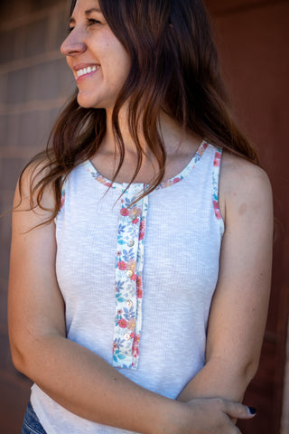 Addy Floral Tank