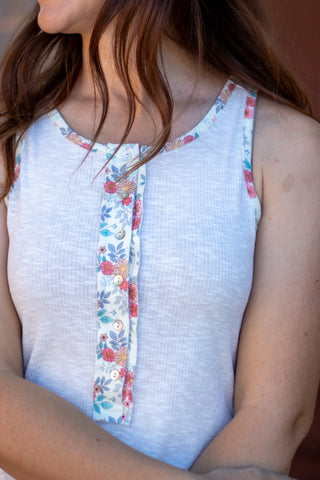 Addy Floral Tank