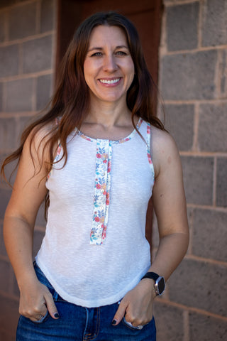 Addy Floral Tank