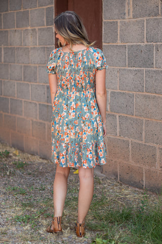 At This Time Floral Dress