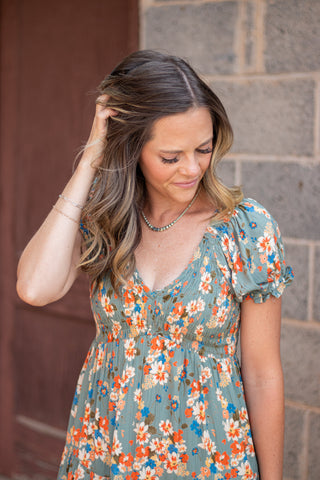 At This Time Floral Dress