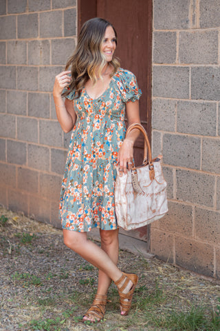 At This Time Floral Dress