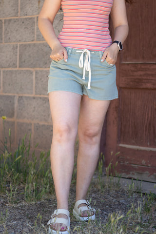 Beach Short- Sage | Silver Jeans