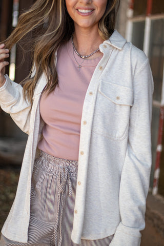 Cassie Shacket- Heather Oatmeal