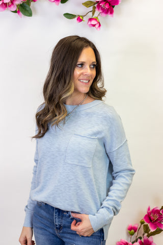 Cecilly Front Pocket Sweater Top
