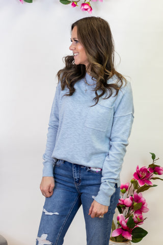Cecilly Front Pocket Sweater Top