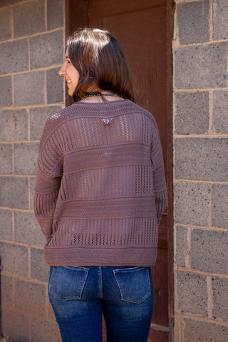 Cleo Crochet Sweater