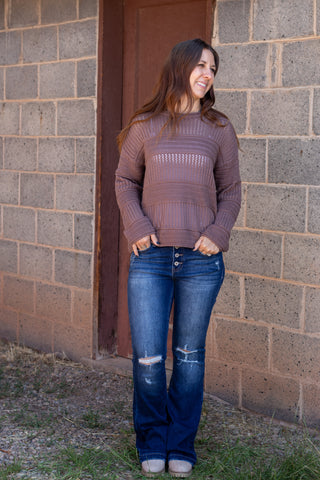 Cleo Crochet Sweater