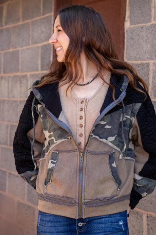 Consider Me Gone Camo Hoodie