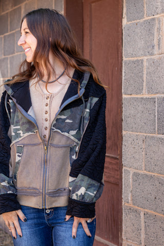 Consider Me Gone Camo Hoodie