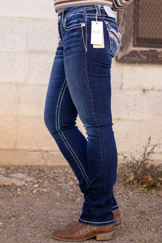 Crissy Winter Straight Leg Jean~ Miss Me