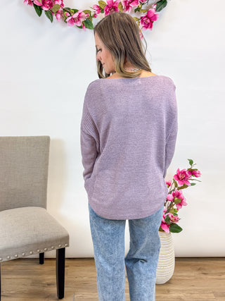 Daly Rib Knit Sweater