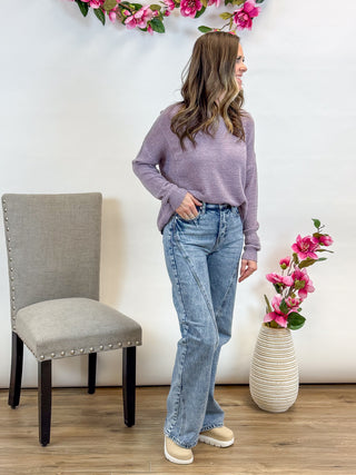 Daly Rib Knit Sweater