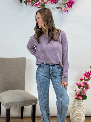 Daly Rib Knit Sweater