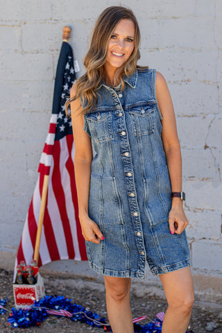Denim Dress- Silver Jeans
