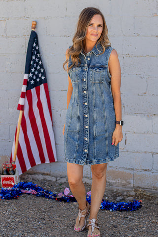 Denim Dress- Silver Jeans