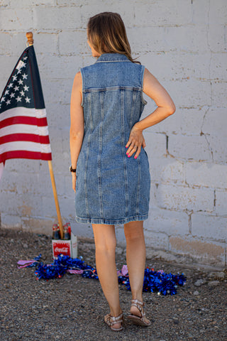Denim Dress- Silver Jeans