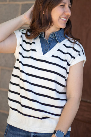 Dressed My Best Striped Top