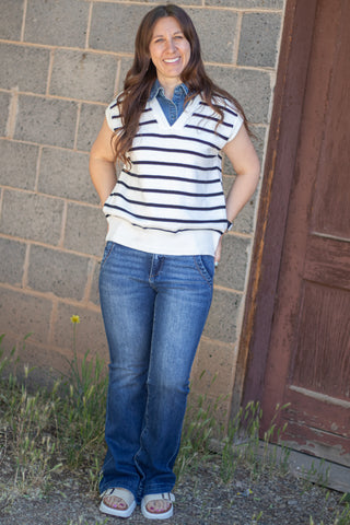 Dressed My Best Striped Top