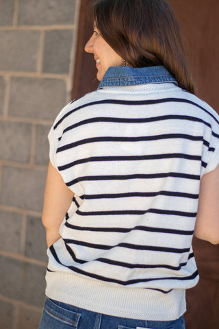 Dressed My Best Striped Top