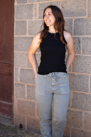 Elaina Joggers- Ash Grey