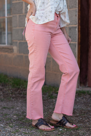 Feelin' Peachy Straight Jean