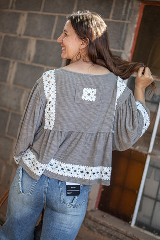 Brinlee Lace Blouse