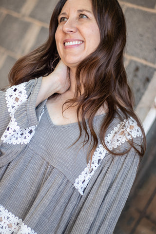 Brinlee Lace Blouse