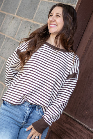 Great Things In Store Striped Top