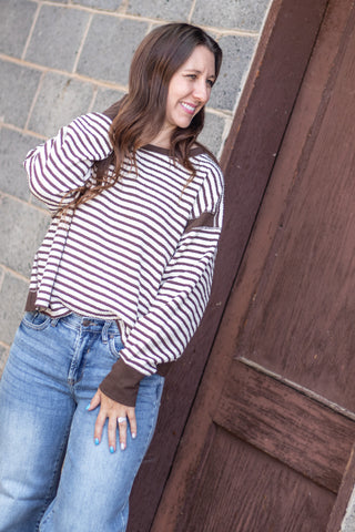 Great Things In Store Striped Top