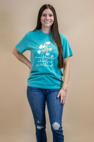 Grow Through Floral Tee