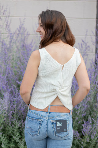 Hamptons Twist Back Tank