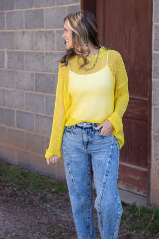 Harper Netted Pullover