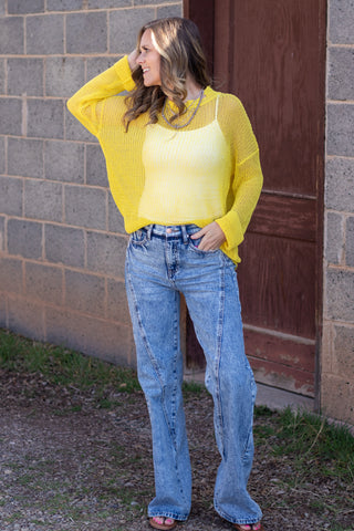 Harper Netted Pullover