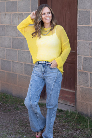 Harper Netted Pullover