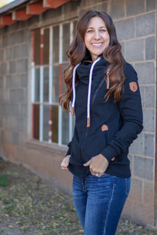 Hestia Hoodie- Black~ Wanakome